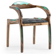 Epoxy Resin Wooden Dining Chair
